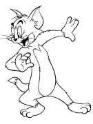 Tom i Jerry Kolorowanie Online